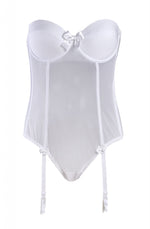 Gracya Naomi Bridal Bodysuit White