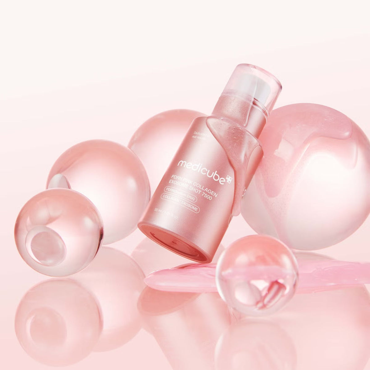 Medicube Exosome Shot 7500 spicule serum texture