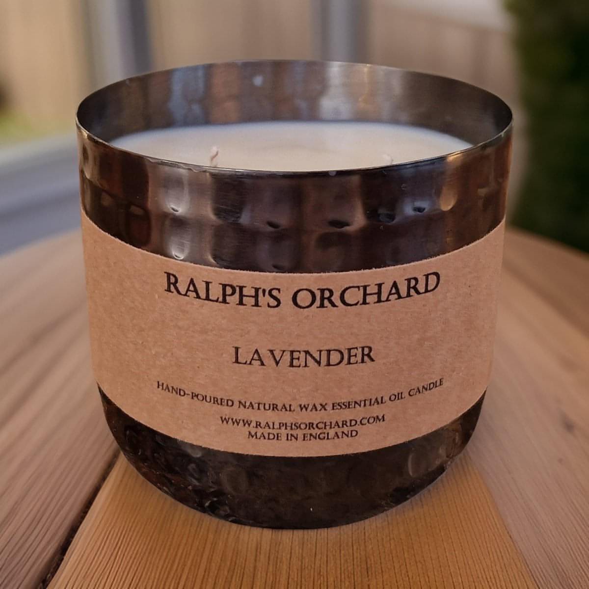 Ralph's Orchard Lavender Essential Oil Handpoured Candle