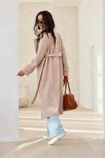 Long Sleeve Classic Collar Autumn / Winter Coat | Roco Fashion