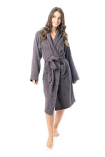 Daisy Dreamer Luxury Terry Cotton Bath Robe - Ultra-Soft Absorbent Dressing Gown