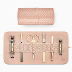 Mantidy® Herringbone Grooming Roll, Dusty Pink Included