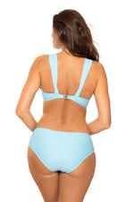 Marko Bardot Push-Up Two-Piece Bikini Set with Jeweled Decoration