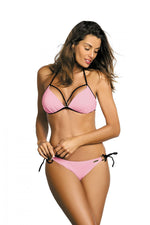 Marko Smooth Push-Up Two-Piece Bikini Set with Jeweled Accents
