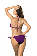 Marko Tropical Tie-Up Two-Piece Bikini Set with Padded Bra
