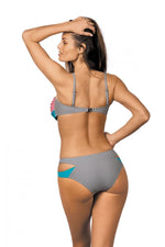 Marko Twist-Cup Push-Up Two-Piece Bikini Set with Side-Cut Briefs