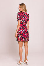 Moe Floral Mini Daydress with Puffed Sleeves