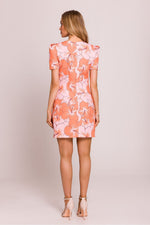 Moe Floral Mini Daydress with Puffed Sleeves