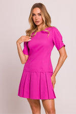 Moe Mini Cotton Day Dress pink