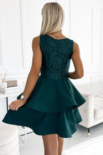 Numoco Laura Lace Daydress with Heavily Flared Skirt