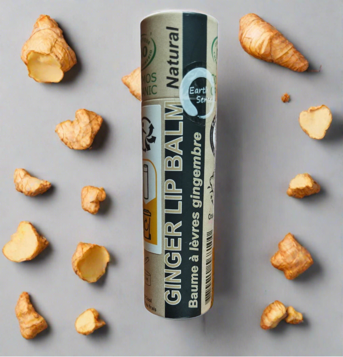 Earth Sense Organics Ginger Lip Balm 15ml
