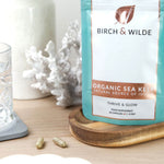 Organic Sea Kelp Supplement Capsules x 60 | Natural Iodine | 2 Month Refill Pouch