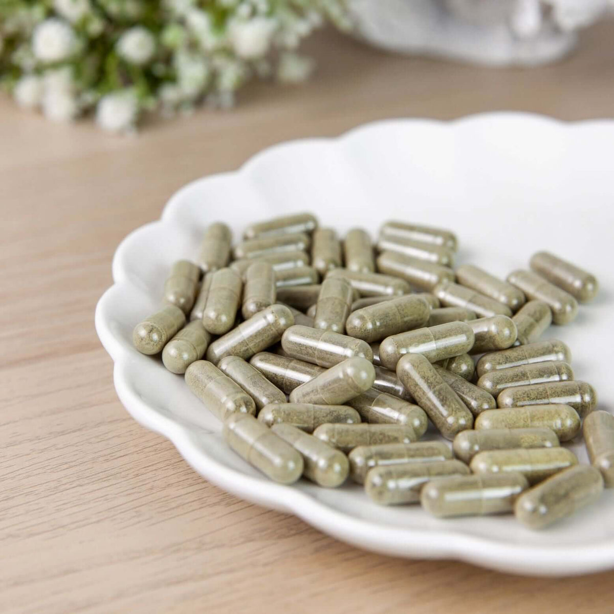Organic Sea Kelp Supplement Capsules x 60 | Natural Iodine | 2 Month Refill Pouch
