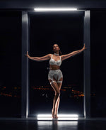 RAVENOUS White 4 Piece Mesh Lingerie Set