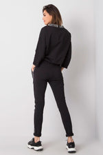 Relevance Women’s Tracksuit Set with ‘Fact’ Slogan