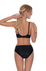 Roza Ambre Soft Cup Lace Bra Black
