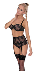 Roza Euterpe Black Lace Bra