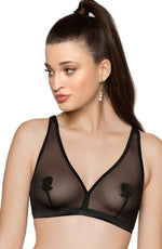 Roza Lisbet Sheer White Soft Cup Bra