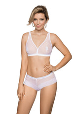 Roza Lisbet White Soft Briefs
