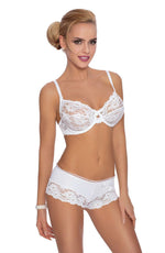 Roza Sisi Shorts Style Briefs White