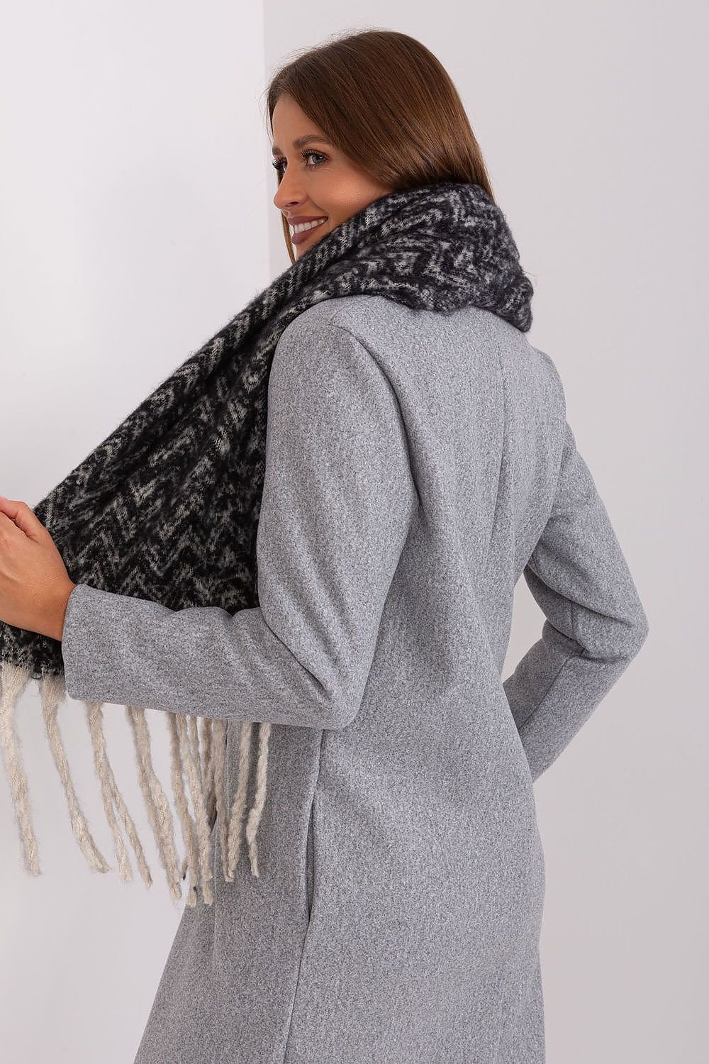 AT Geometric Shawl Scarf