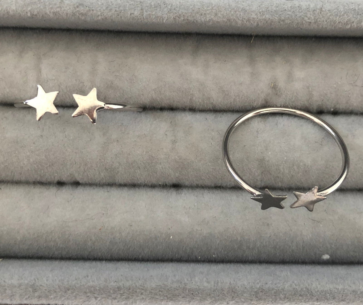 Silver Rings without Stones