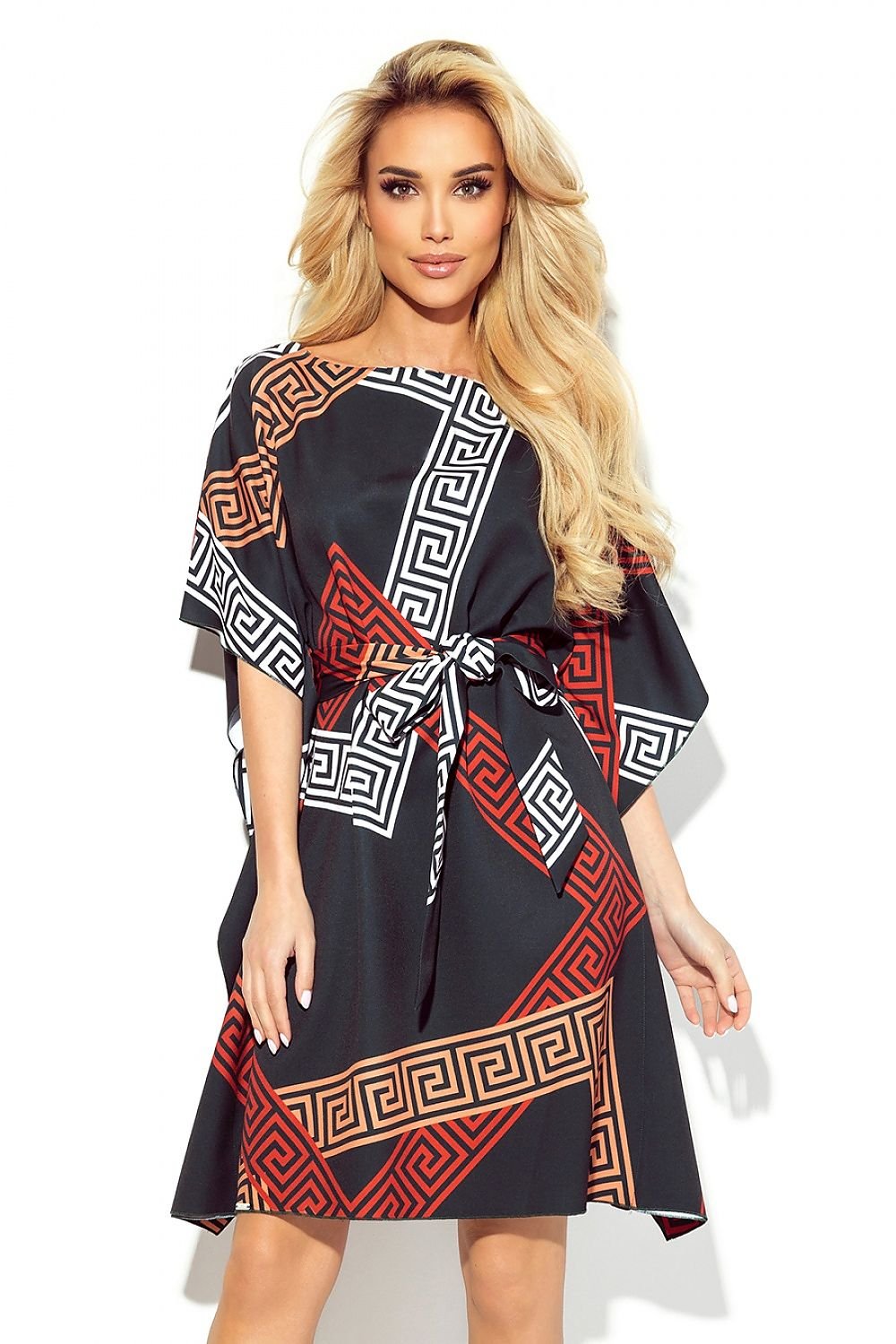 Numoco Sofia Butterfly Day Dress Multicolor