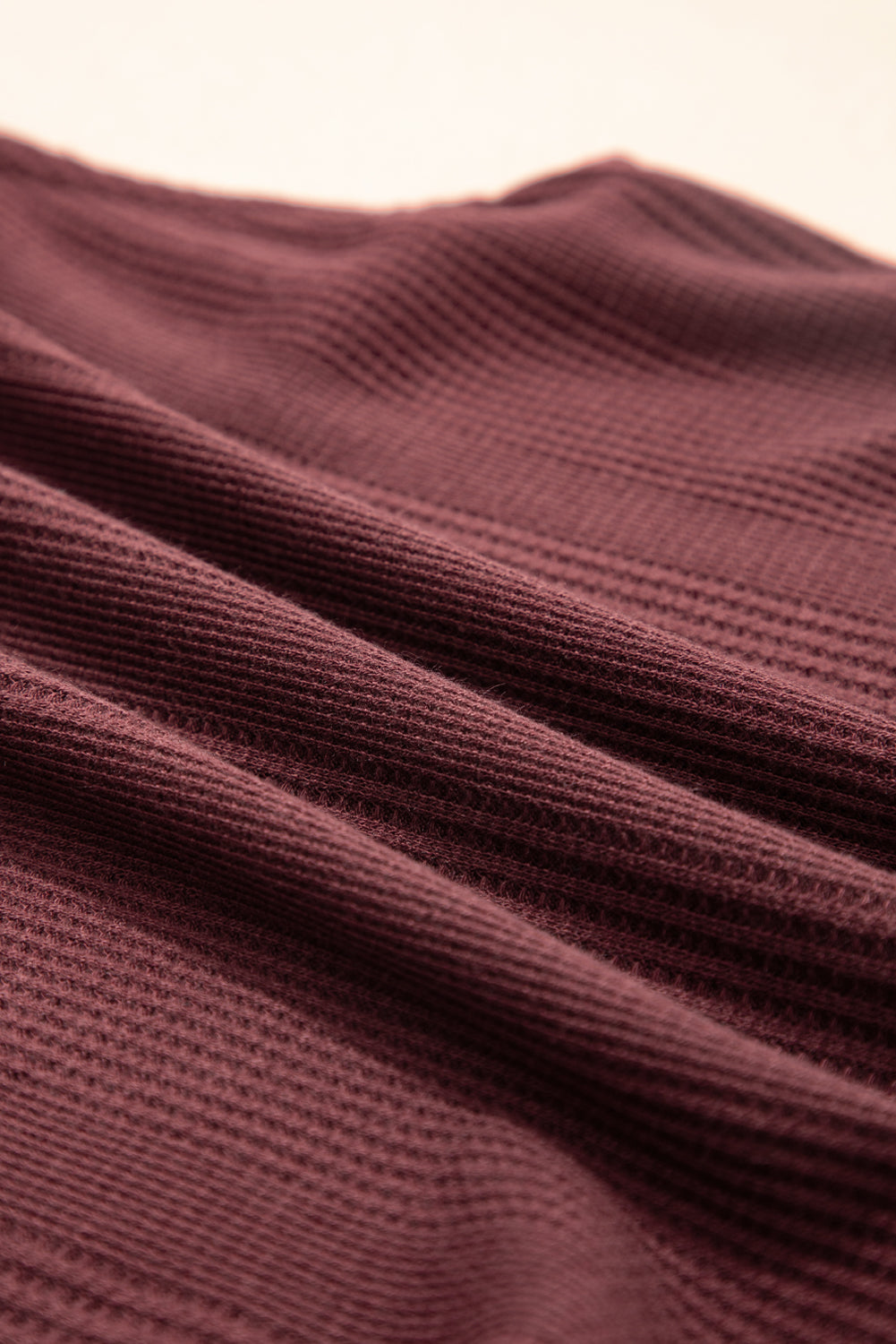 Solid Color Ribbed Ruffle Tank Top & Trousers Co-ord Set