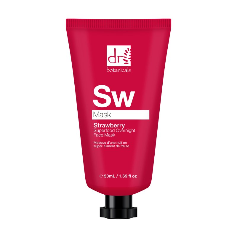 Dr Botanicals Strawberry Overnight Face Mask 50ml