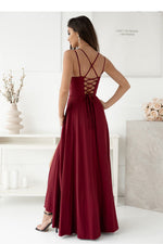 Thin Strap Long Occasion Maxi Dress | With You