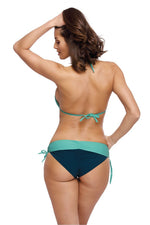 Two Tone Push Up Bikini Two Piece Set | Marko