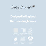 Daisy Dreamer Snuggle Fleece Hooded Robe - Soft Luxurious Dressing Gown