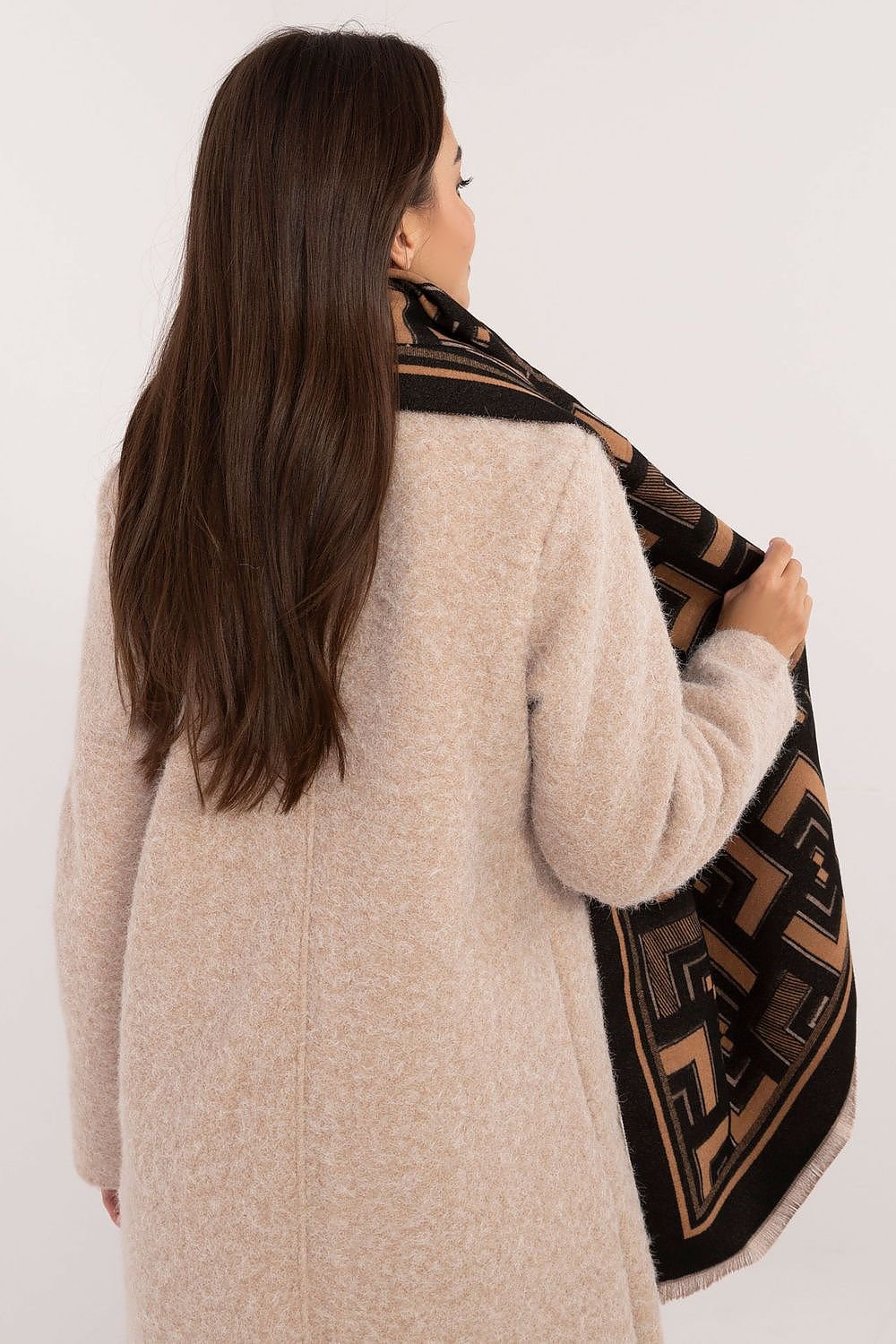 Viscose Wool Mix Shawl 190cm | 9 Colours | AT