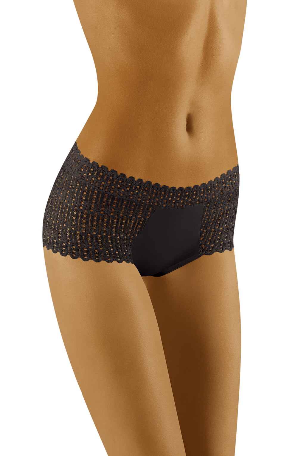 Wolbar Bari Front Panel Briefs Black