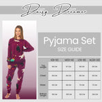 Daisy Dreamer Women's Cats & Dogs Soft Fleece Warm Pyjama Set