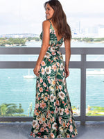 Women's Fashion Colourful Sling Print Beach Vacation Dress | 15 Colours