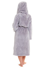 Daisy Dreamer Snuggle Fleece Hooded Robe - Soft Luxurious Dressing Gown