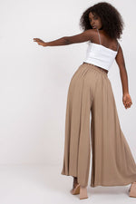 Och Bella Women’s High Waisted Wide Leg Trousers