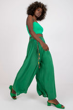 Och Bella Women’s High Waisted Wide Leg Trousers