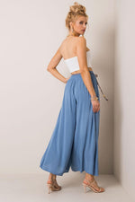 Och Bella Women’s High Waisted Wide Leg Trousers