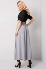Och Bella Women’s High Waisted Wide Leg Trousers