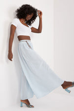 Och Bella Women’s High Waisted Wide Leg Trousers