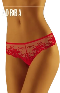 Wolbar Zorba Lace Thong Red