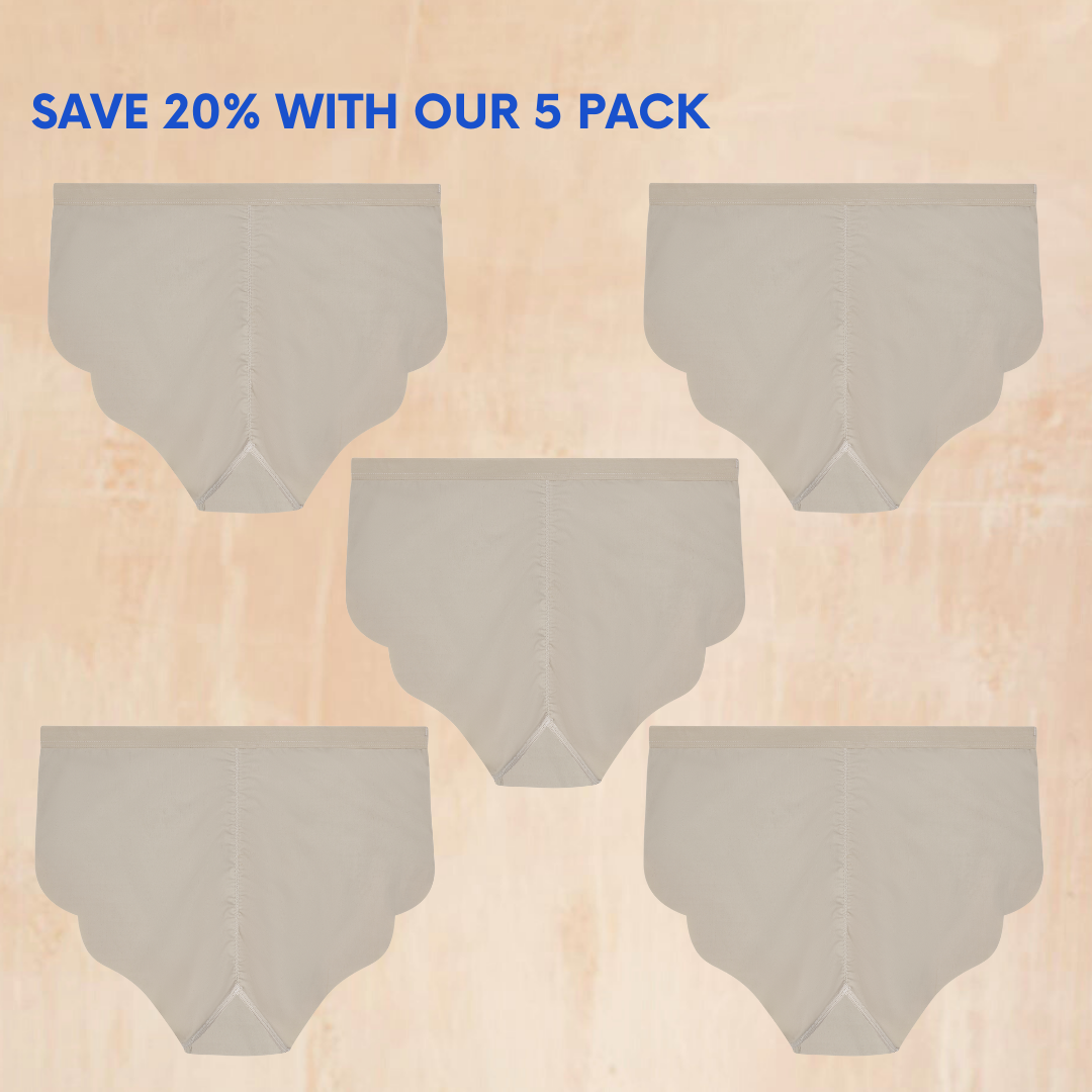 NIXI Body Susie Cream Leakproof Knicker — Medium Absorbency