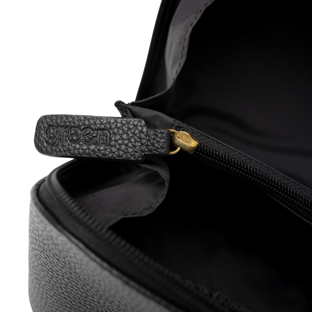 Freya' Fold-Out Makeup Bag in Black