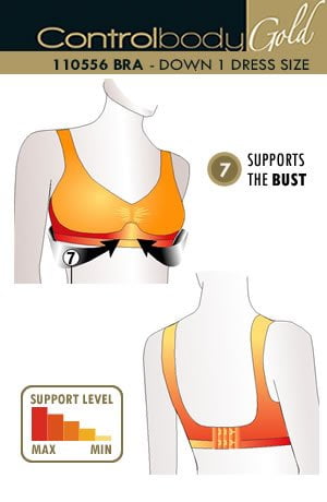 Control Body 110556 Bra Skin Nude Beige