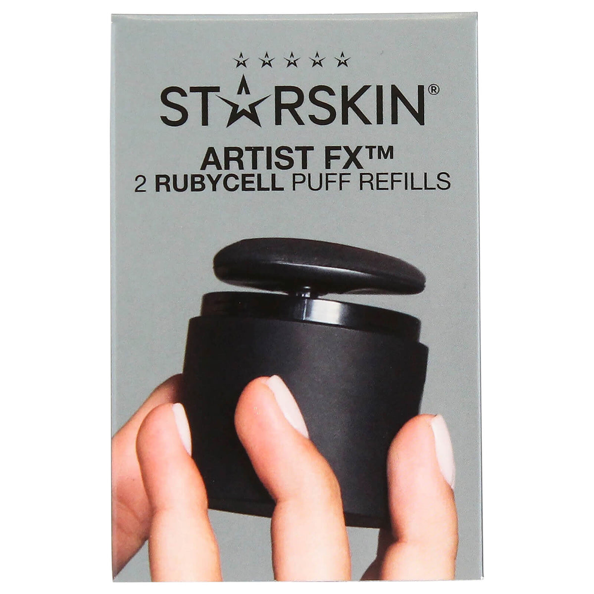 STARSKIN Artist FX™ Auto-Patting Professional Makeup Applicator and Refill Pack Rubycell Puff Refill Pack (Set of 2)