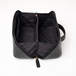 Freya' Fold-Out Makeup Bag in Black