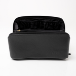 Freya' Fold-Out Makeup Bag in Black