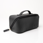 Freya' Fold-Out Makeup Bag in Black